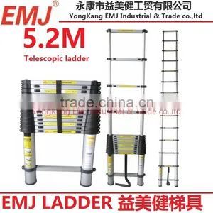 5.2m Single Telescopic Ladder thumbnail-1