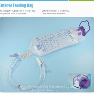 Disposable Enteral Feeding Bag Nutrition Bag1000ml 1200ml 1500ml With CE & ISO thumbnail-1