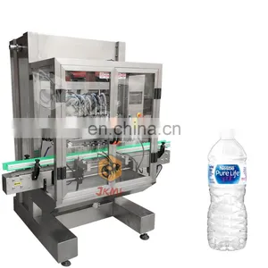 High Speed Automatic 3 In1 Pure Drinking Mineral Water Plastic Bottle Filling Capping Labeling Machine Line thumbnail-1
