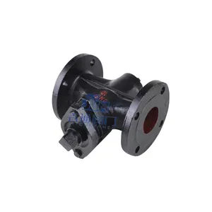 Wholesale Flange Three-way Plug Valve Cast Iron Three-way Plug Valve thumbnail-4
