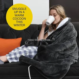 Custom Electric Blanket Heated Portable 220V Electric Heat Throw Blankets thumbnail-5