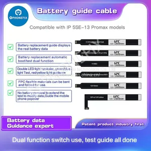 I2C Battery Data Guide Booting Cable for IPhone 5SE-13ProMax thumbnail-1