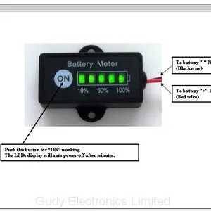 6V-48V Lead Acid Battery Indicator thumbnail-4