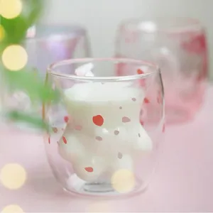 Household High Borosilicate Double Glass Cup High Temperature Resistant Wave Cup thumbnail-1