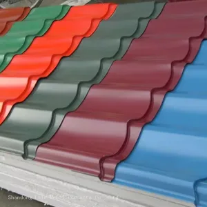 Ppgi Corrugated Steel Roofing Sheet Corrugated Ppgi Roofing Sheet Galvanized Ppgi Roof Sheets thumbnail-3