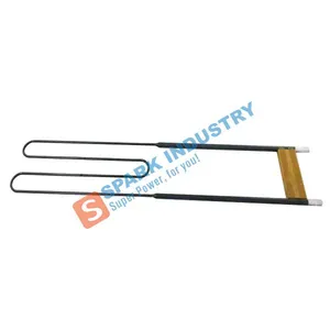 High Temperature Antioxidant W-shape MoSi2 Heating Element Easy Maintenance thumbnail-1