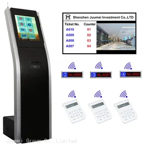 Queue Kiosk Ticket Dispenser Restaurant Queue Pager System Wireless Ticket Dispenser thumbnail-1
