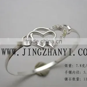 CZ Bangle Bracelet --customize thumbnail-1