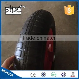 CHINA MRC Brand Small Pneumatic Rubber Hand Truck Wheel Wheelbarrow Wheel 3.50-8 thumbnail-3