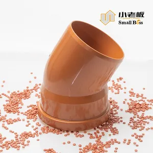 Customized Grey Hard PVC Compound Granules for Injection Molding thumbnail-5