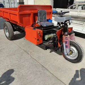 Senteng Mining Tricycle Electric Dump Engineering Vehicle U-shaped Body thumbnail-2