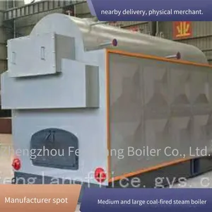 Szl Type Chain Grate Boiler, Chain Grate Biomass, Stable Steam Output thumbnail-1