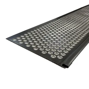 Rain Water Drainage Plastic Pvc Gutter Cover for Roof Rain Gutter Guard thumbnail-1