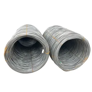 5.5mm 6.5mm 8mm 10mm 12mm Ss400 A36 Q195 Hot Rolled Low Carbon Steel Wire Rod in Coils Price thumbnail-3