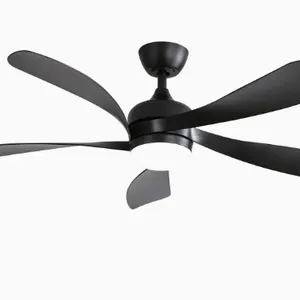 Fünfblatt-Ventilatorlampe / 52-Zoll-DC-Dreifarben-Zimmerdeckenventilatorlampe 110V (Wechat: 13510231336) thumbnail-1