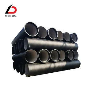 K9 Centrifugal Ductile Cast Iron Pipe for Potable Water Supply Drinking Water Pipeline ISO Certified Factory Price thumbnail-2