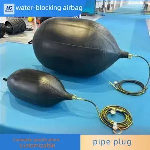Thickened Reinforced Pipeline Plugging Airbag DN50-DN2000 Inflatable Water Stop Balloon for Municipal Pipe Maintenance thumbnail-3