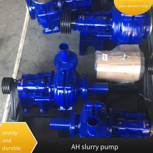 4/3c - ah Slurry Pump, Wear - Resistant Alloy, Rubber, Ceramic, Wazhou Bearing, Pump Shaft Quenched and Tempered, Impeller Dynamic Balance, Fine Sand Recovery thumbnail-2