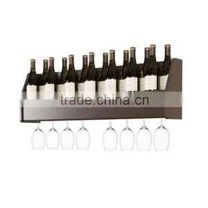 Hot Sale Wooden Wine Glass Hanger Wooden Wine Glass Shelf thumbnail-2