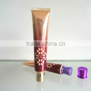 30mll CC Cream Tube Plastic Tube for Cosmetic Packaging With Screw Cap thumbnail-1