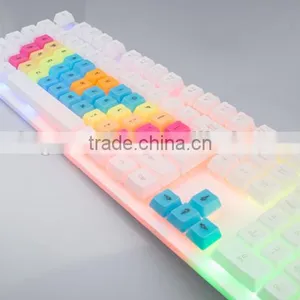 Factory Professional Wired RGB Colrful Backlit Gaming Keyboard thumbnail-6