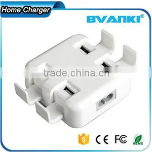 Hot New Products for 2016 US/EU/UK Plug USB 4 Port Desktop Charger/ Rapid Charging Station Wall Usb Charger for IPhone Charger thumbnail-1