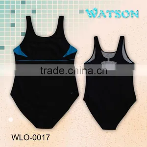 Women Sport Swimwear One Piece Swimsuit no Pad for Sport thumbnail-1