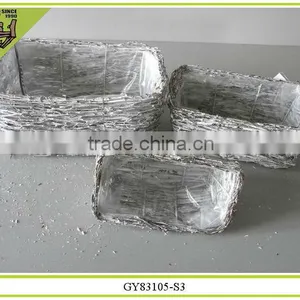 Natural Willow Set 3 Storage Basket thumbnail-1