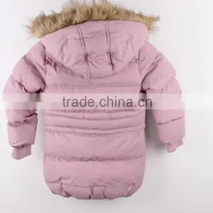 Girl's Cheap Fashion Stocklot in China Padded Jacket thumbnail-2