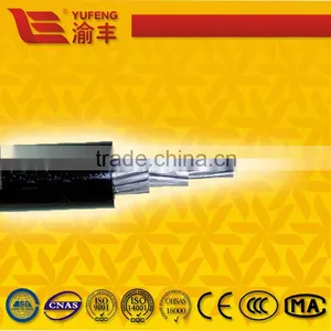 AAAC,AAC,ACSR Conductor PVC/PE/XLPE Insulation Service Drop 0.6/1kv ABC Cable thumbnail-1