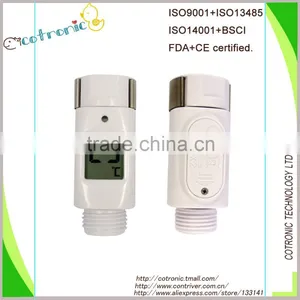 Shower Water Heat Thermometer CE ROHS PAHs Free With Waterproof thumbnail-1
