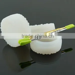 Small Oil Wax Jar Food Grade Silicone Container Glow in the Dark Silicone Jars Container thumbnail-1