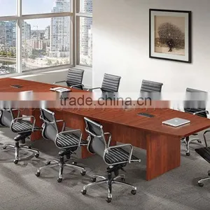 Modern Wood Meeting Table With Power Socket(SZ-MT038-1) thumbnail-3