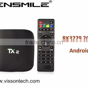 TX2 OTT tv Box RK3229 tv Box Android Smart tv Box 1G 8G Android 5.1 RK3229 tv Box TX2 thumbnail-1
