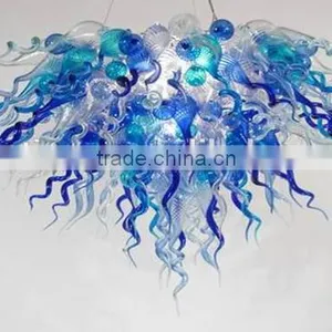 Fashion Creative Glass Ball Pendant Lamp, Hand Blown Glass Pendant Light for Chandelier RT8001 thumbnail-2