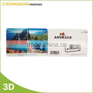 Cheap Custom Promotional Tourist Souvenir Lenticular 3d Fridge Magnet thumbnail-2