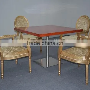 French Style Velvet Dining Table Set XYN1242 thumbnail-5