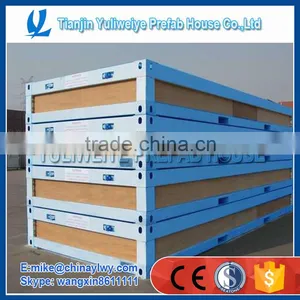 Flat Pack Container House -- Prefab House Used for Refugee Camp thumbnail-1
