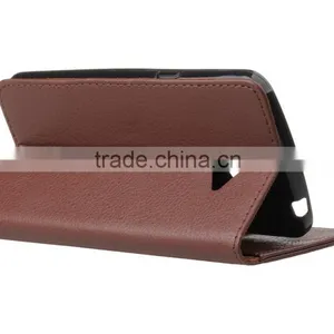 With Card Slot Flip Leather Case for K5 Anti Shock PU Leather Wallet Cover With Photo Frame MT-5665 thumbnail-1