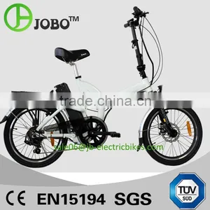 Full Suspension 20 Inch Folding Electric Bike 1:1 PAS System thumbnail-1