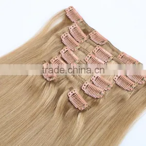 Ombre Human Hair Extensions, Remy Clip in Human Hair Extensions thumbnail-3