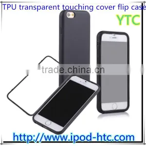 Clean TPU Mobile Phone Case For IPhone 6 With TPU Touching Frame Cover thumbnail-1