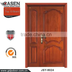 Prehung Double Swing Exterior Mahogany Solid Wooden Door thumbnail-4