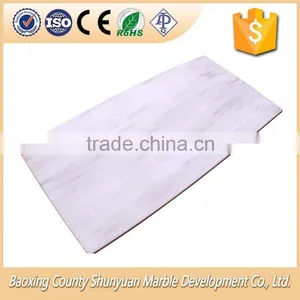 Oriental Design Polished Chinese White Marble Tiles for Border Flooring thumbnail-4