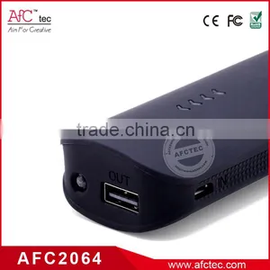 Promotion Wholesale ABS 100x46x25mm High Quality 4400mah Portable Power Bank Charger thumbnail-3