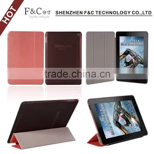High Quality Minion pu Leather Case for Amazon Kindle Fire hd 7.0 thumbnail-1