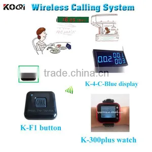 Electronic Number System for Restaurant Service Push Calling Button With Best Factory Price thumbnail-1