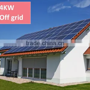 Good Quality and High Efficiency 4KW 96V Solar Power Off-grid System Kits For Home Use thumbnail-1