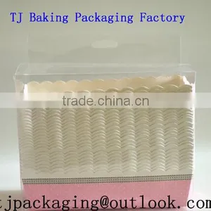 Food Grade Paper FSC Rectangle Cake Cup Baking Cupcake Printed Sweet Candy Cup Liners thumbnail-2