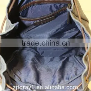 Canvas Popular Korean Backpack Manufacturer Materials thumbnail-6